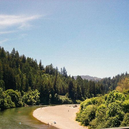 Johnson'S Beach Cabins And Campground Guerneville Exterior photo