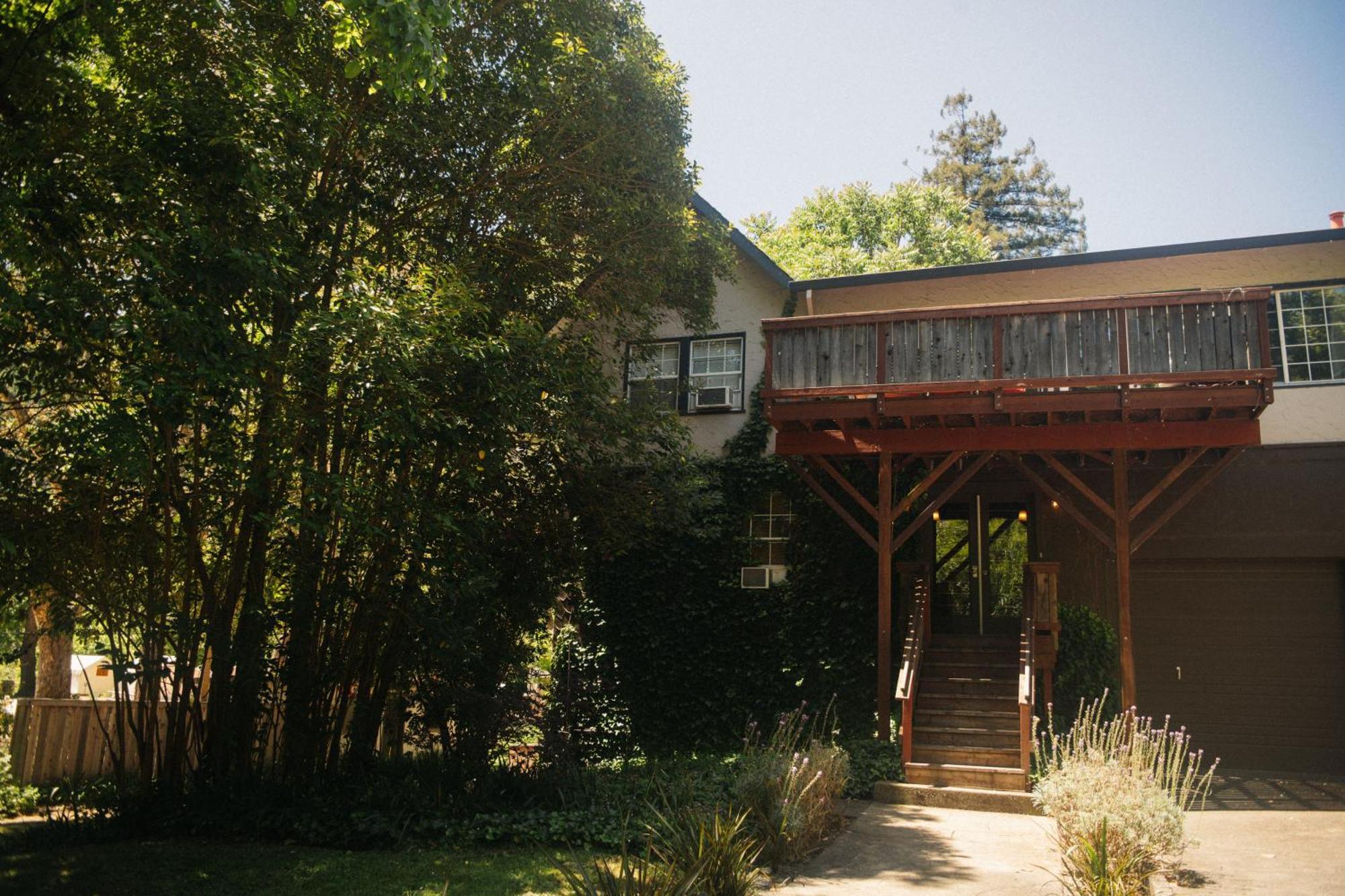 Johnson'S Beach Cabins And Campground Guerneville Exterior photo