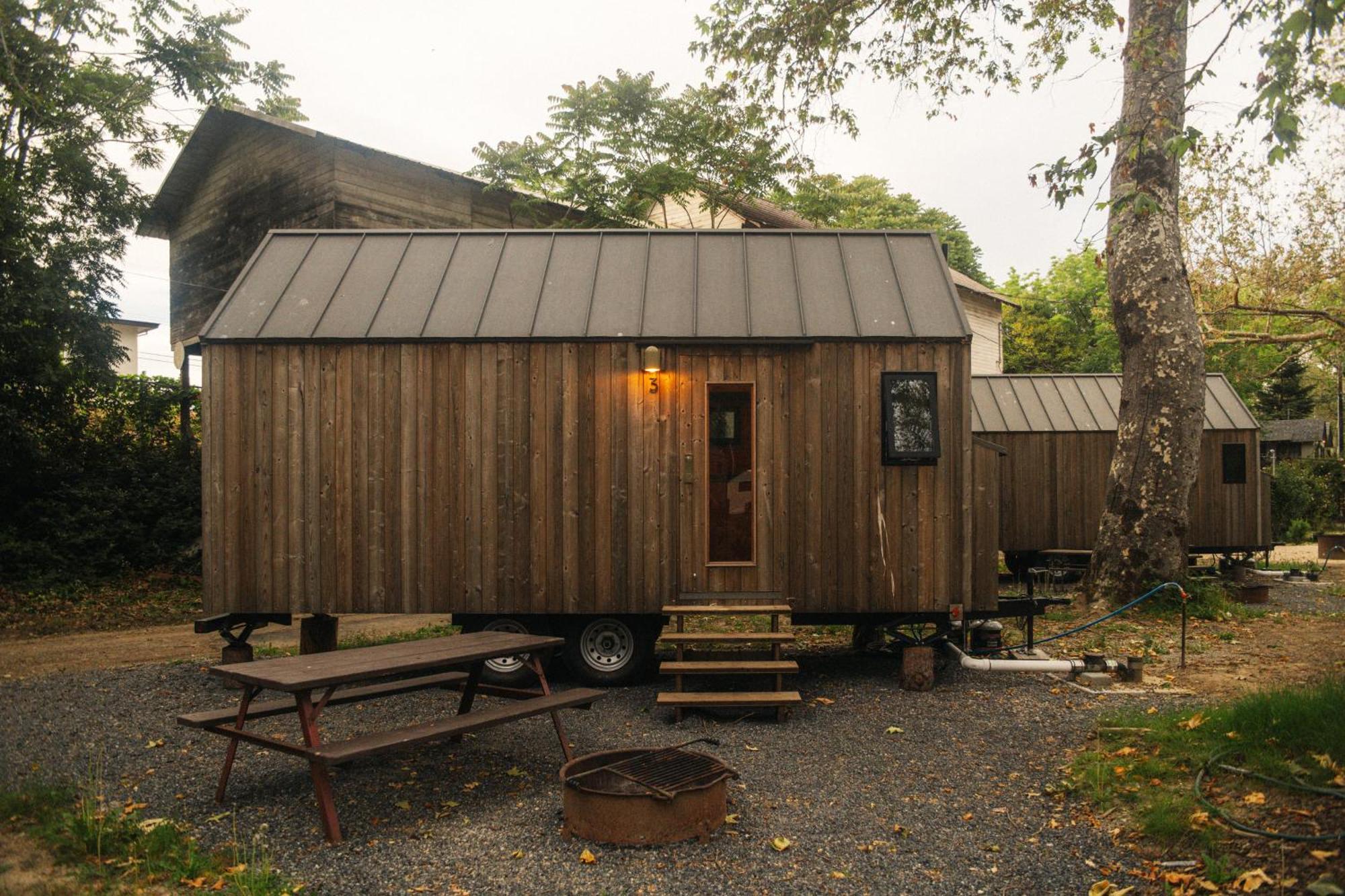 Johnson'S Beach Cabins And Campground Guerneville Exterior photo